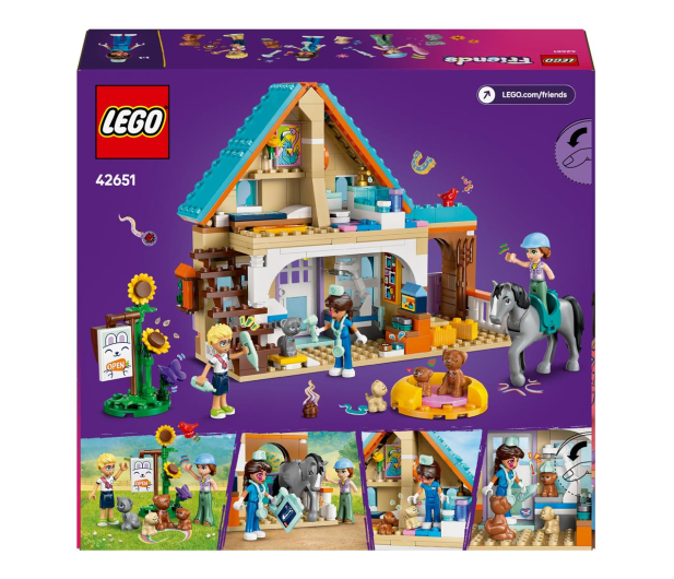 LEGO Friends 42651 Koń i lecznica dla zwierząt - 1284098 - zdjęcie 4